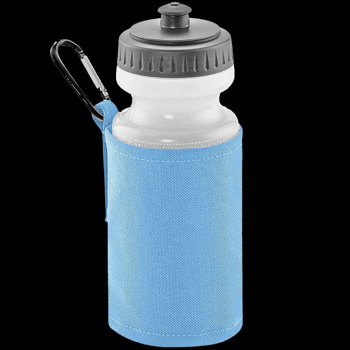 Quadra Water Bottle and Holder — front
