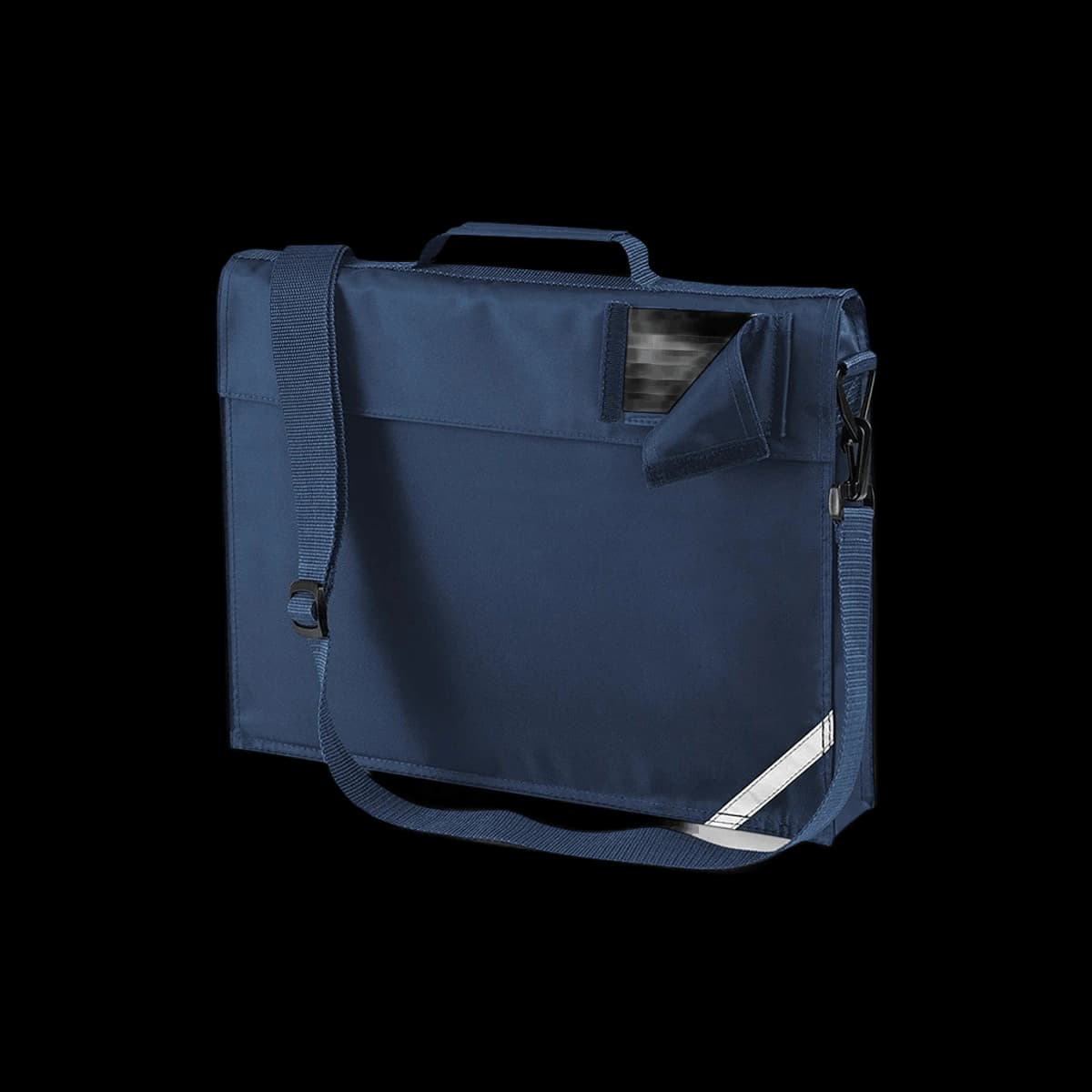 Quadra Junior Book Bag with Strap — front