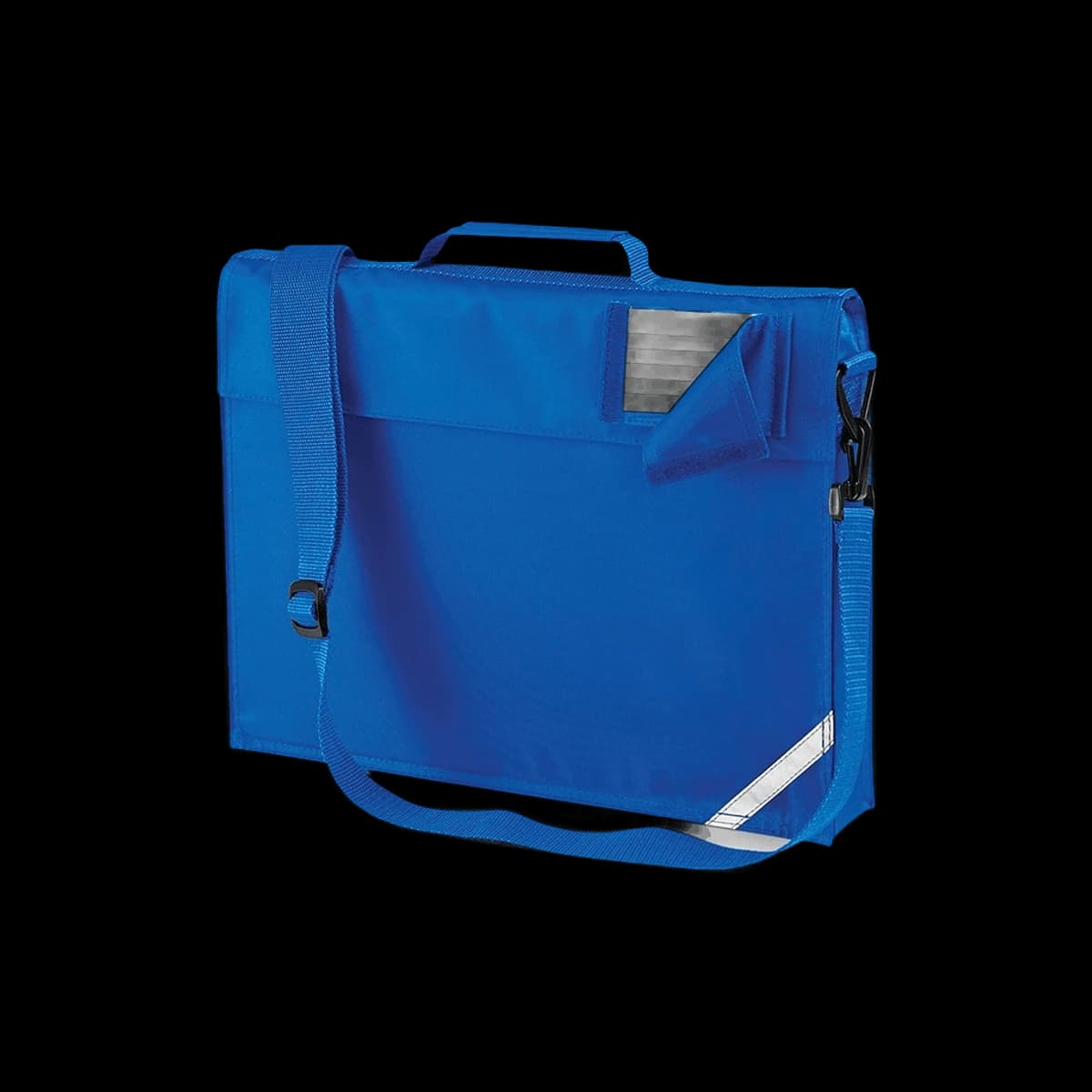 Quadra Junior Book Bag with Strap — front