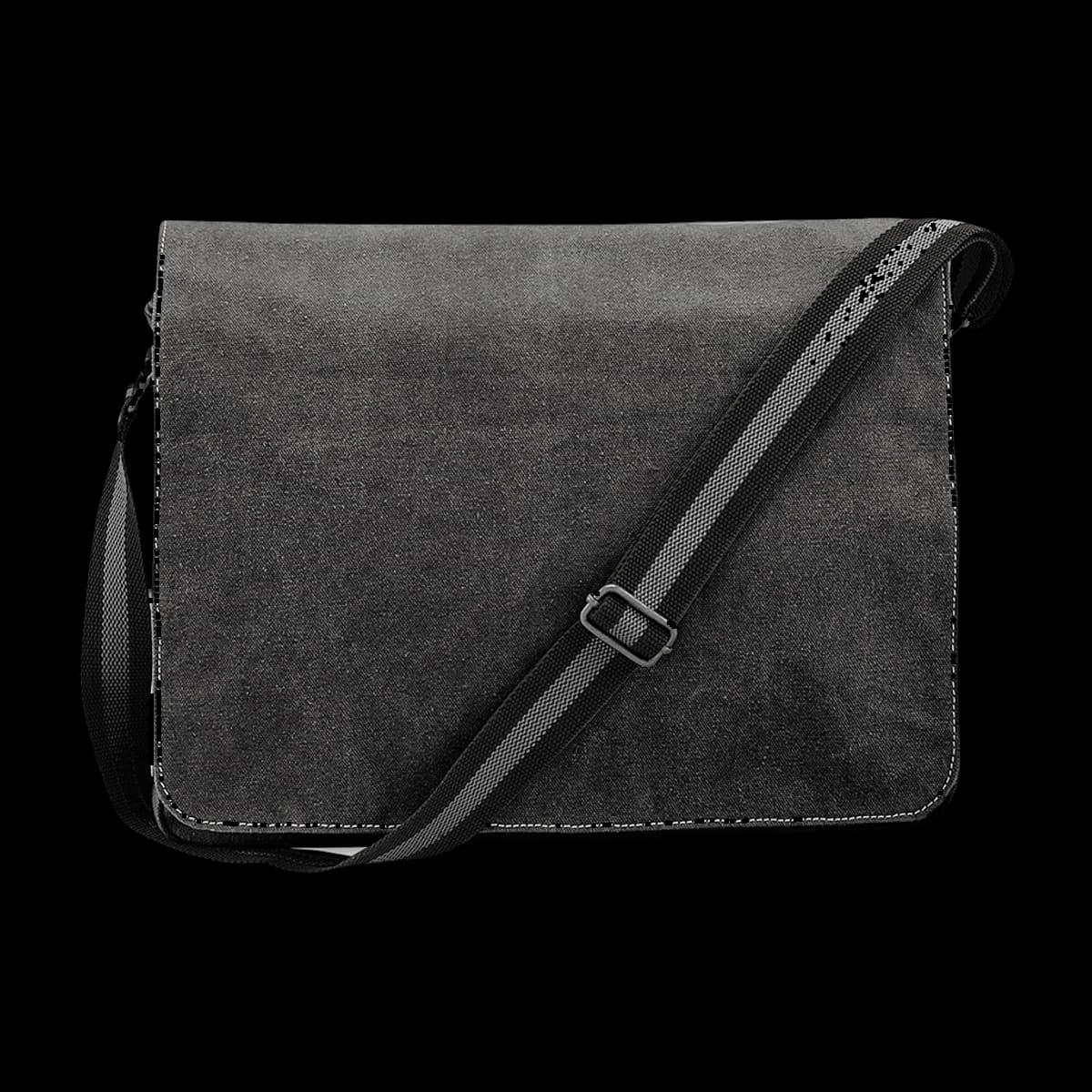 Quadra Vintage Canvas Despatch Bag — front