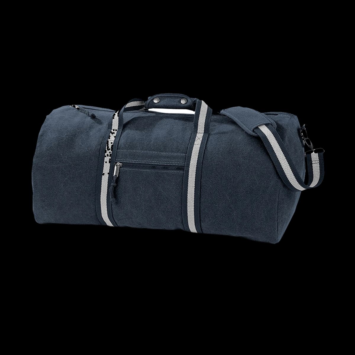 Quadra Vintage Canvas Holdall — front
