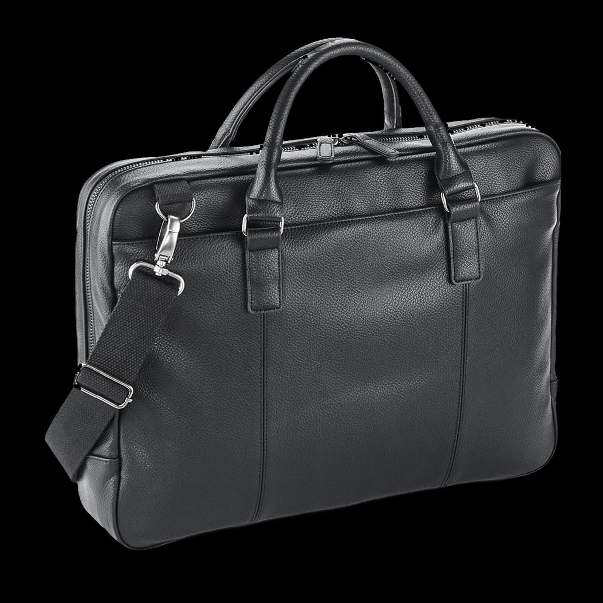 Quadra NuHide® Slimline Laptop Briefcase — front
