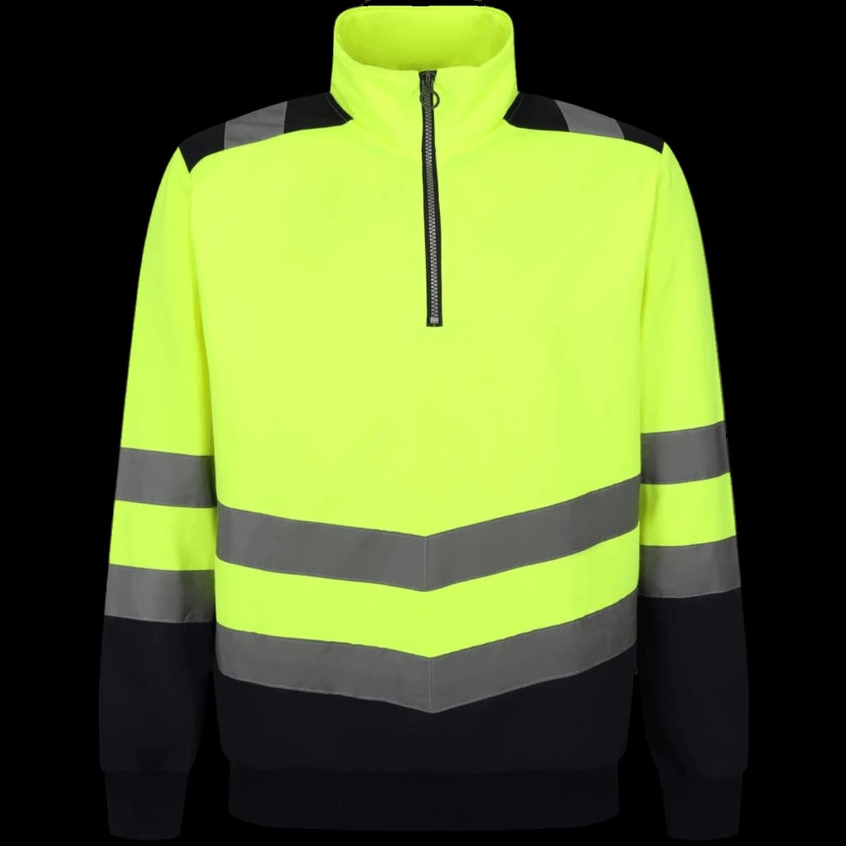 Regatta High Visibility Pro 1/4 Zip Sweatshirt — front