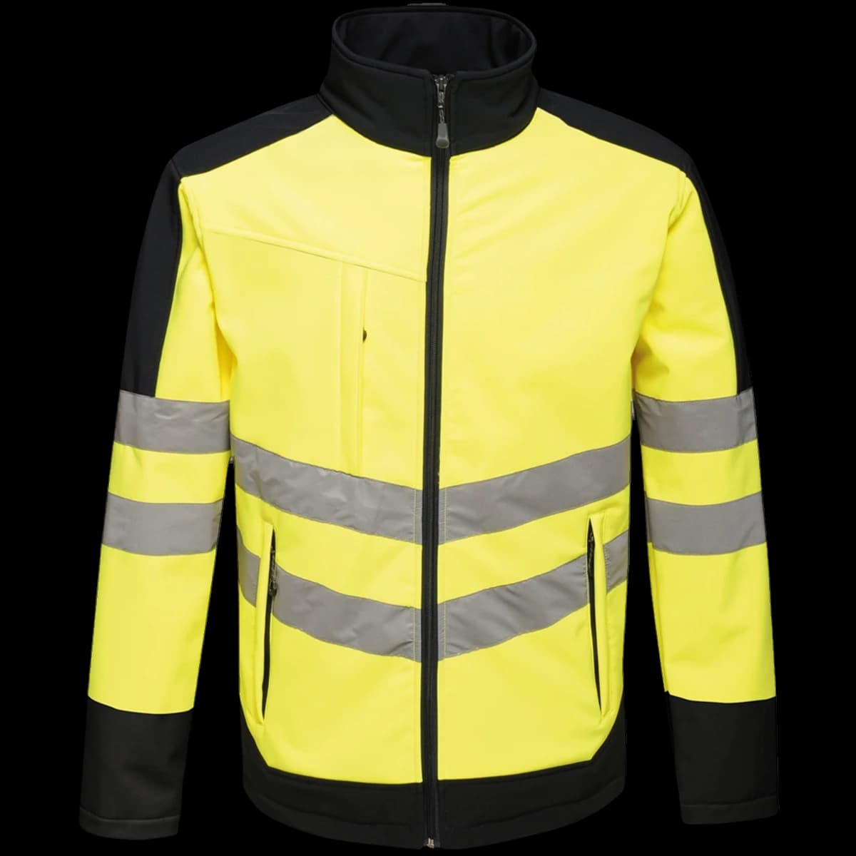 Regatta High Visibility Pro Soft Shell Jacket — front