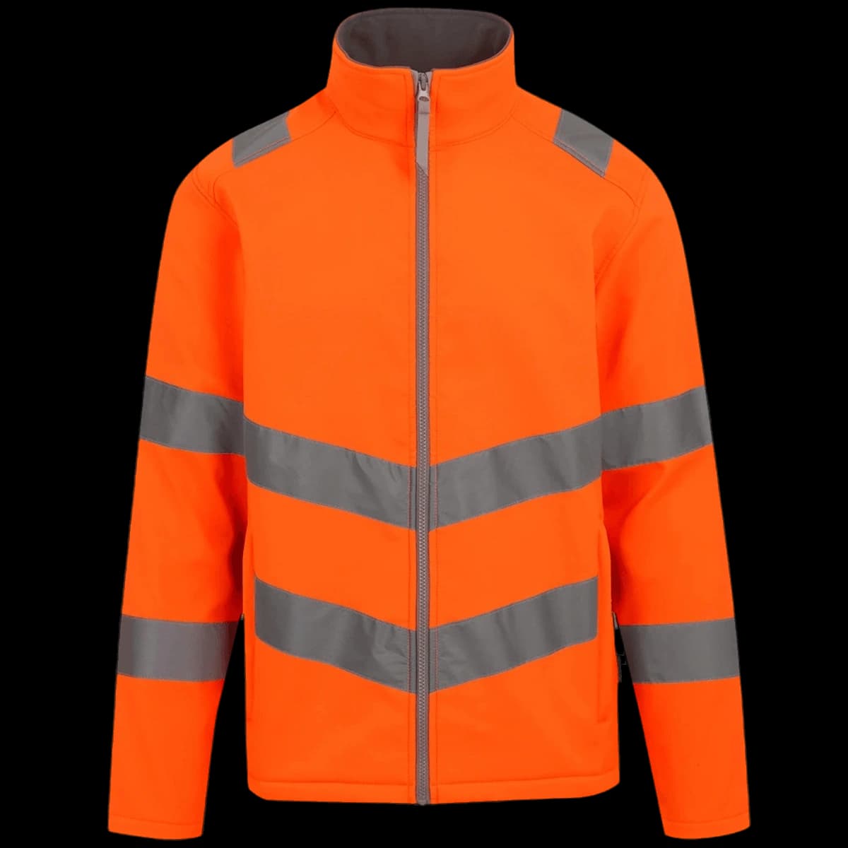 Regatta High Visibility Pro Contract Ablaze Soft Shell Jacket — front
