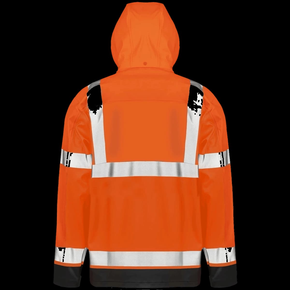 Result Recycled Heavy Duty Prism PU Safe and Dry Jacket — back