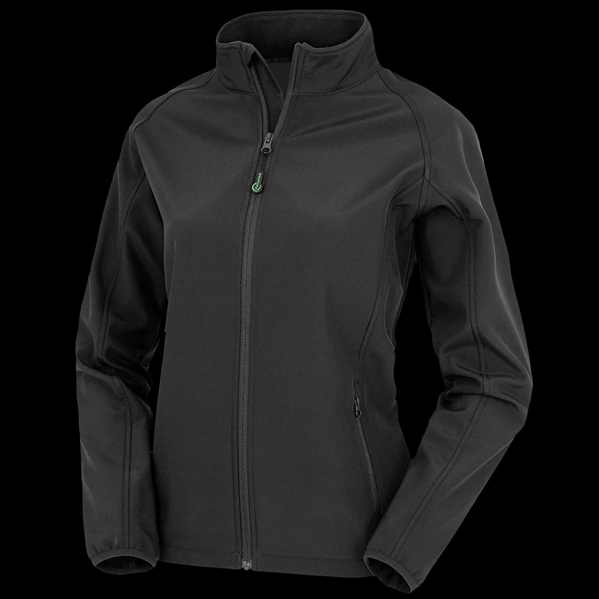 Result Recycled Ladies Printable Soft Shell Jacket — front