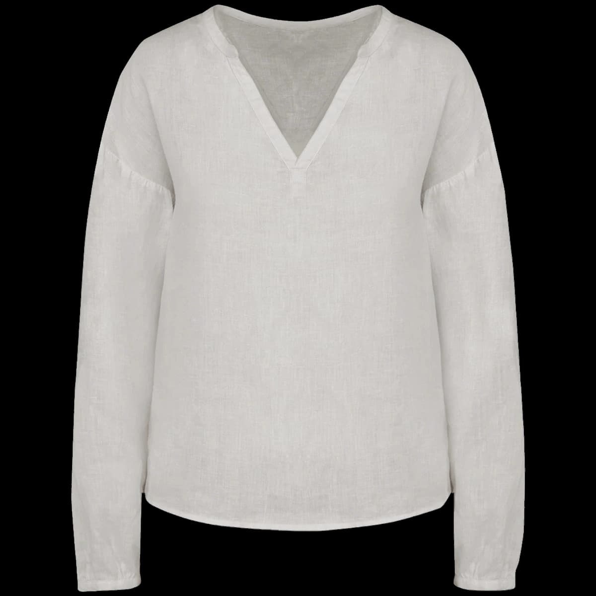 Spasso Ladies Linen Blouse — front