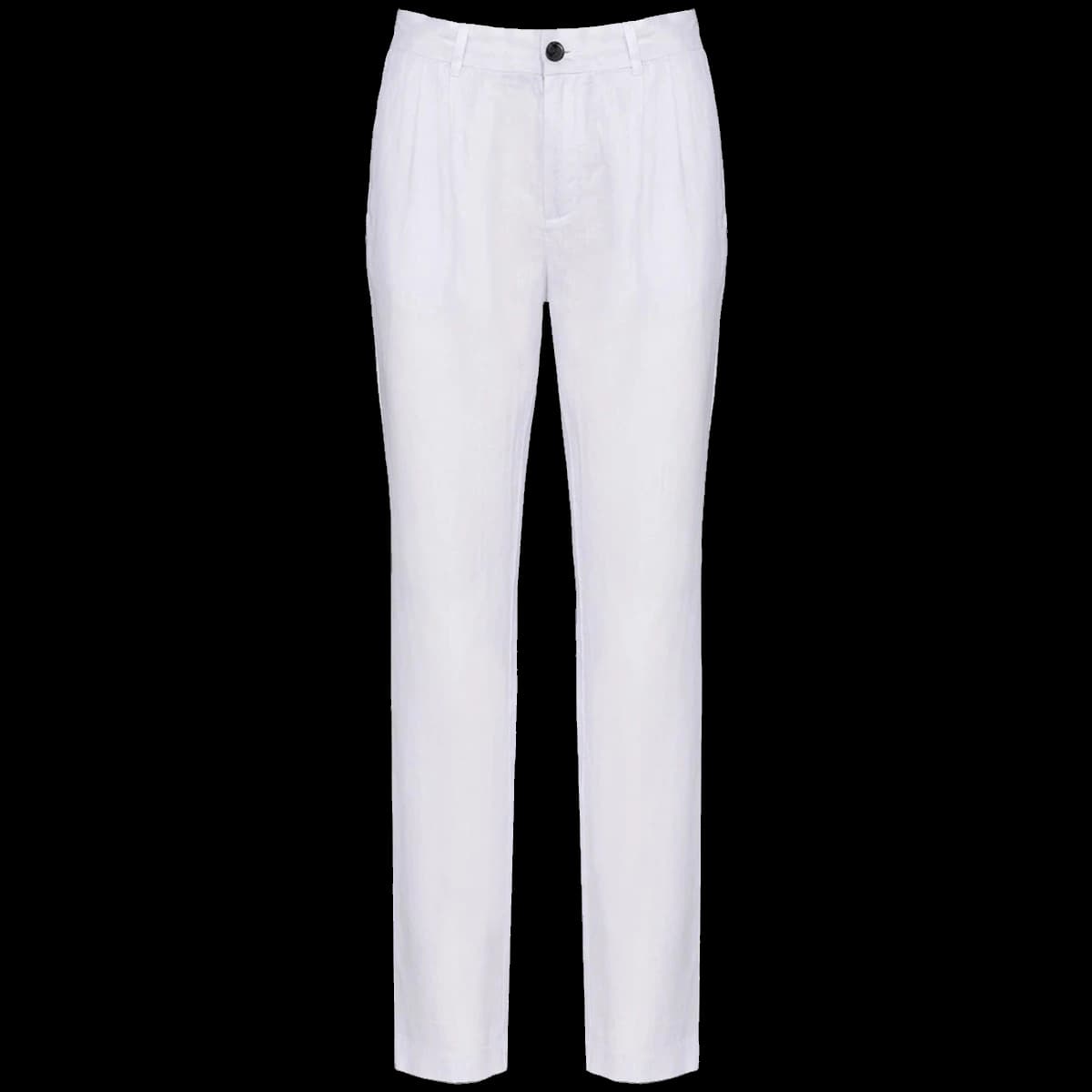 Spasso Ladies Linen Trousers — front