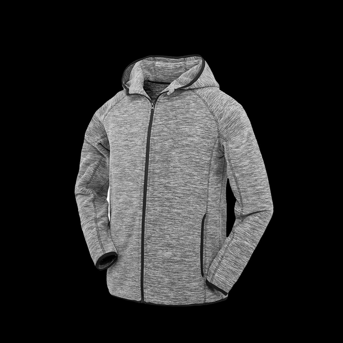 Spiro Micro Fleece Hoodie — front