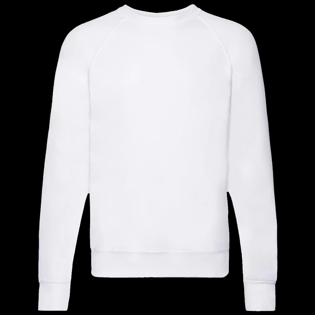Fruit of the Loom Lightweight Raglan Sweatshirt — front