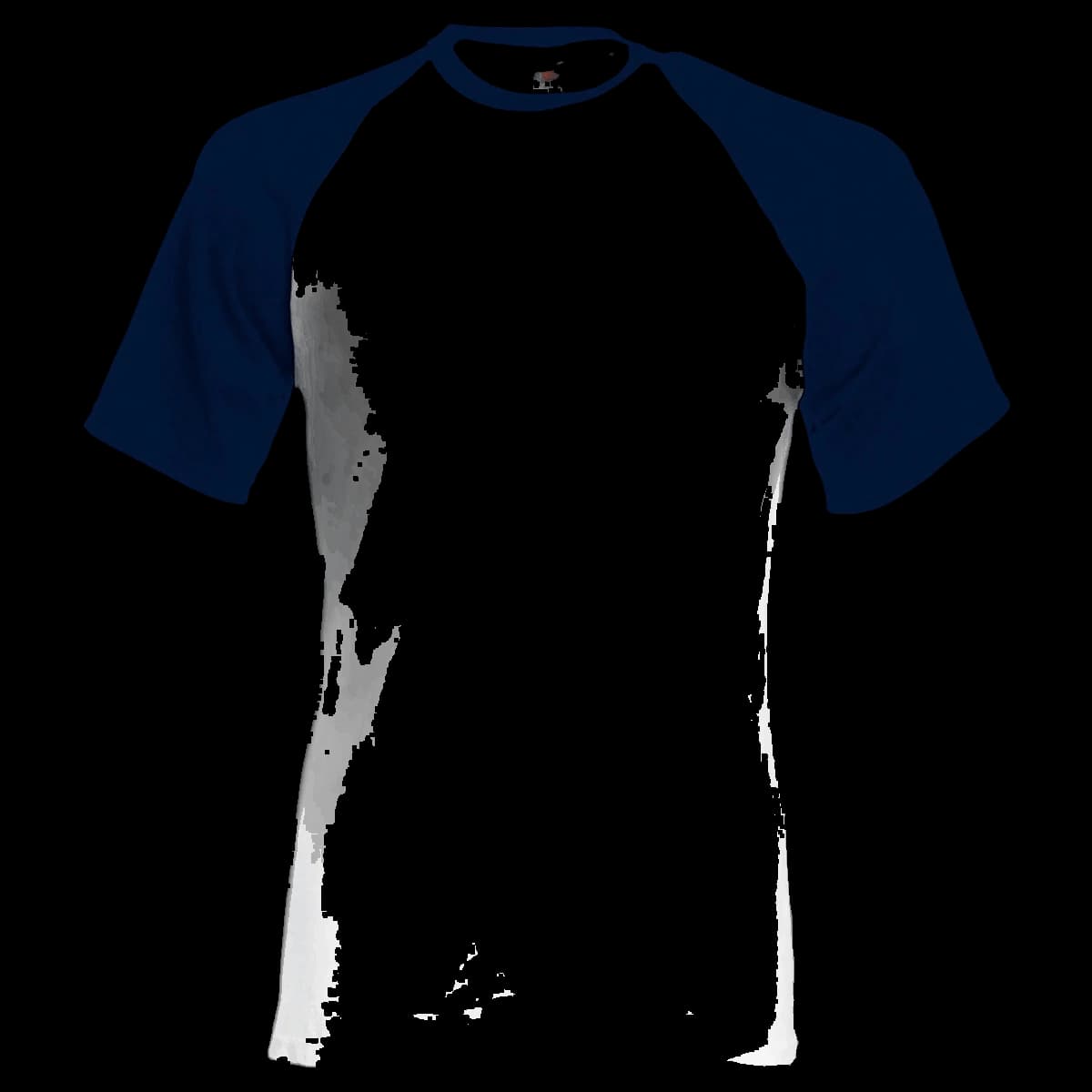 Fruit of the Loom Contrast Baseball T-Shirt — front