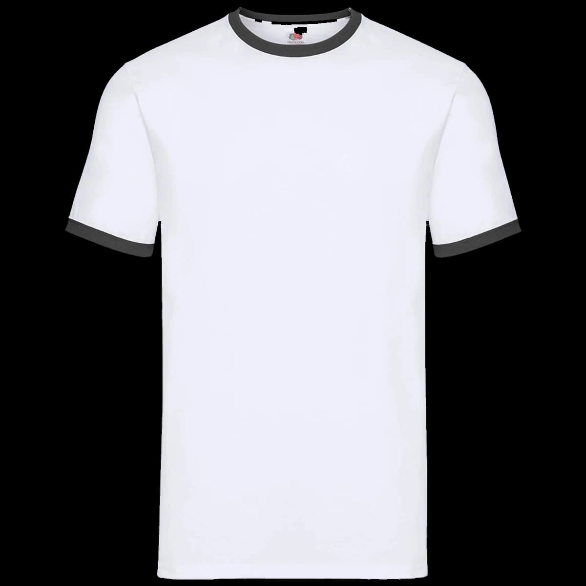 Fruit of the Loom Contrast Ringer T-Shirt — front