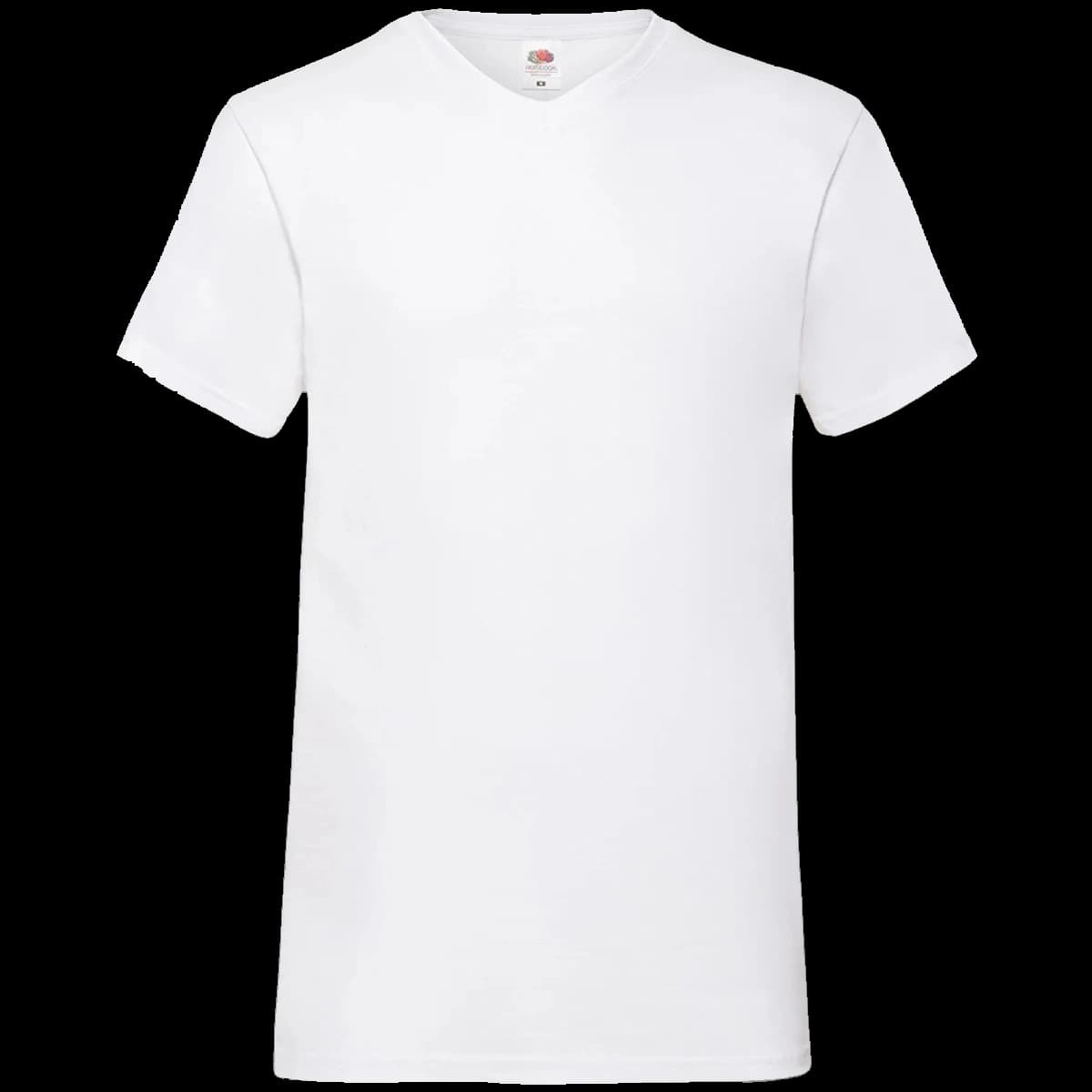 Fruit of the Loom V Neck Value T-Shirt — front