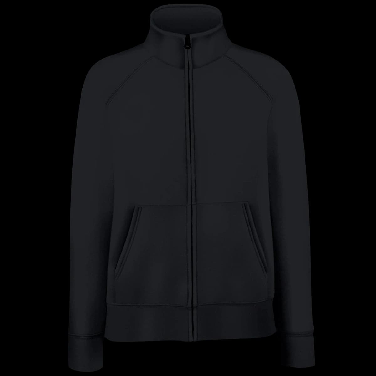 Fruit of the Loom Premium Lady Fit Sweat Jacket — front