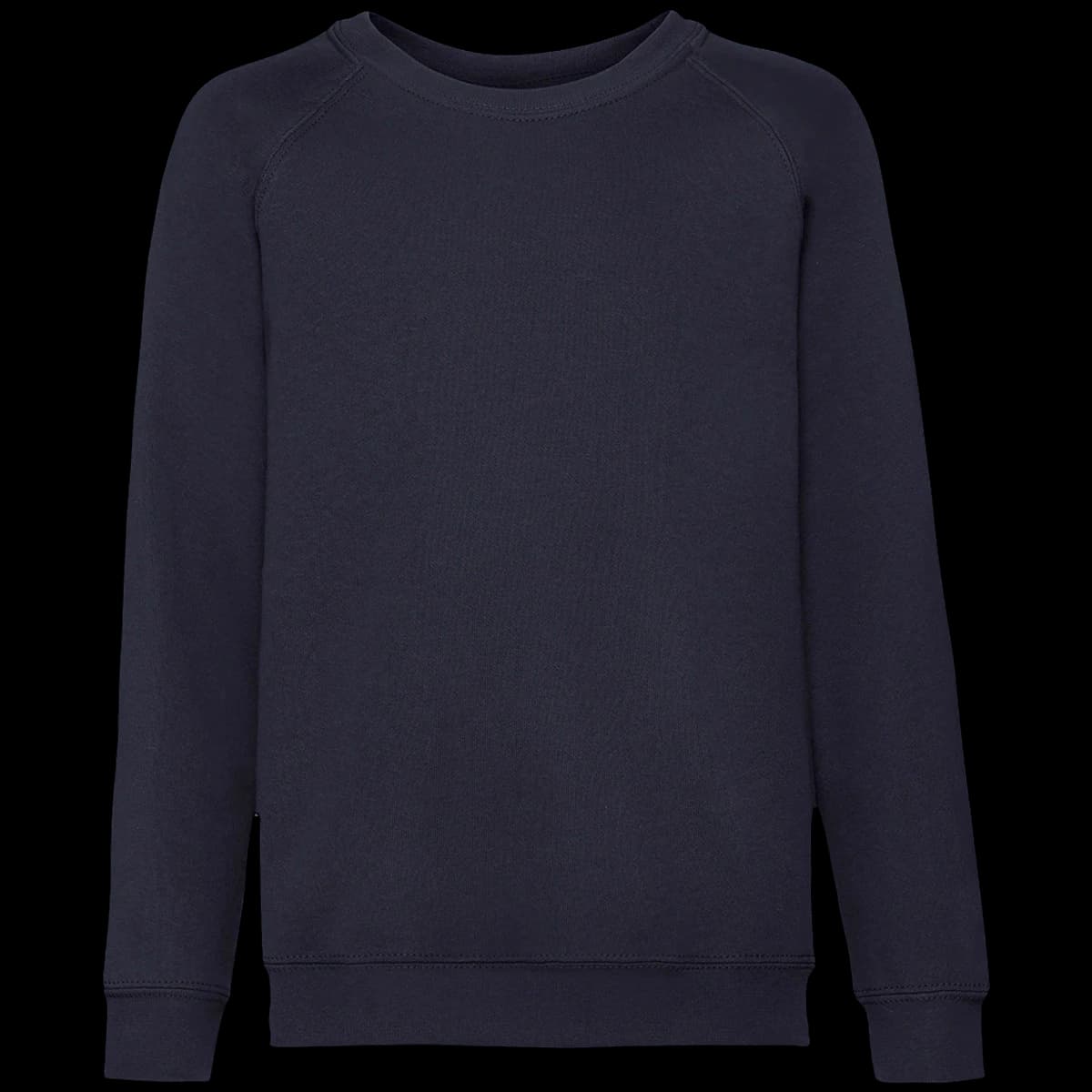 Fruit of the Loom Kids Classic Raglan Sweatshirt — front