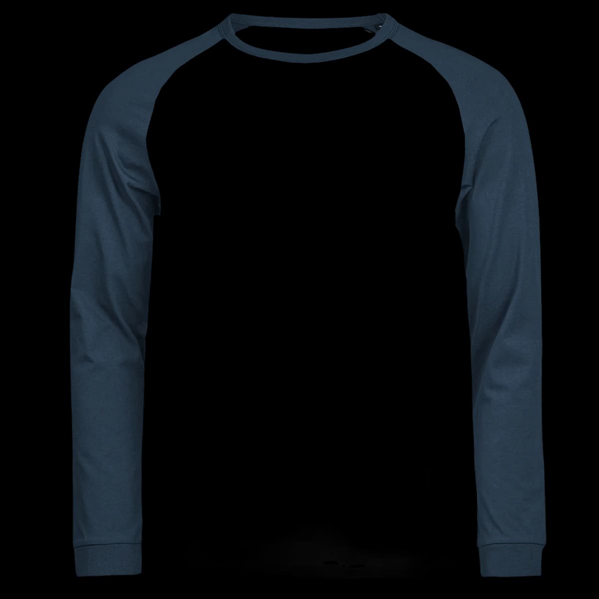 Tee Jays Unlabeled Baseball T-Shirt — front