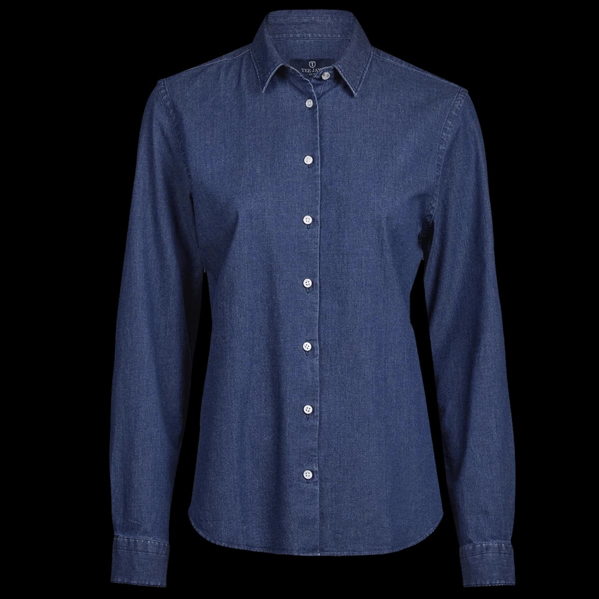 Tee Jays Ladies Denim Shirt — front