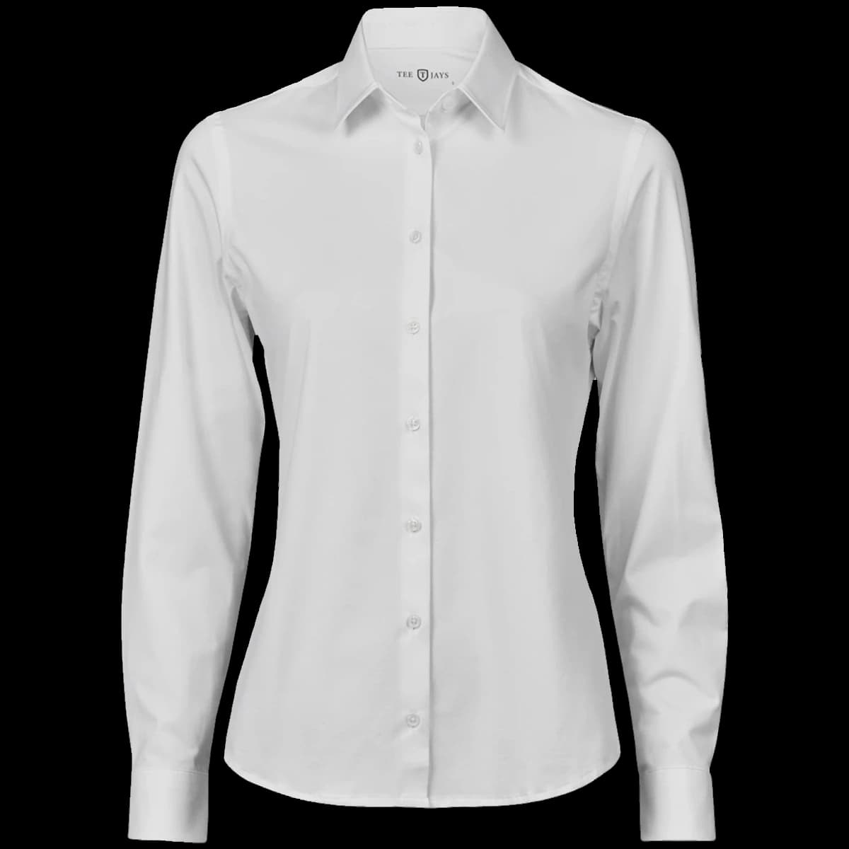 Tee Jays Ladies Active Long Sleeve Stretch Shirt — front