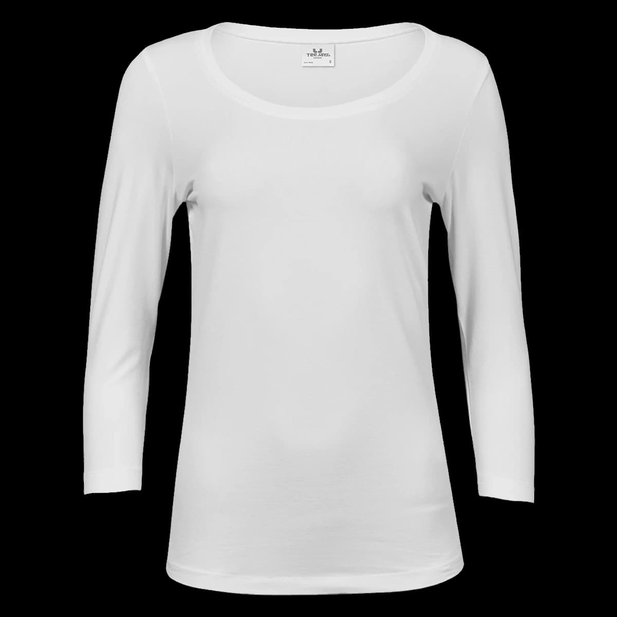Tee Jays Ladies Stretch 3/4 Sleeve T-Shirt — front