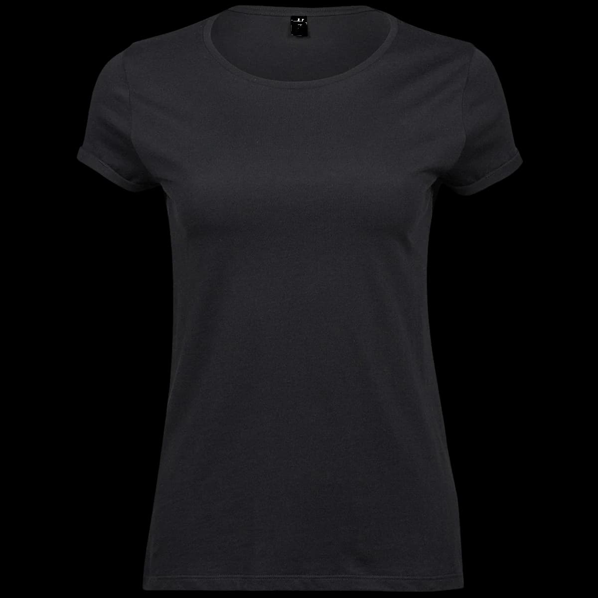 Tee Jays Ladies Roll-Up T-Shirt — front