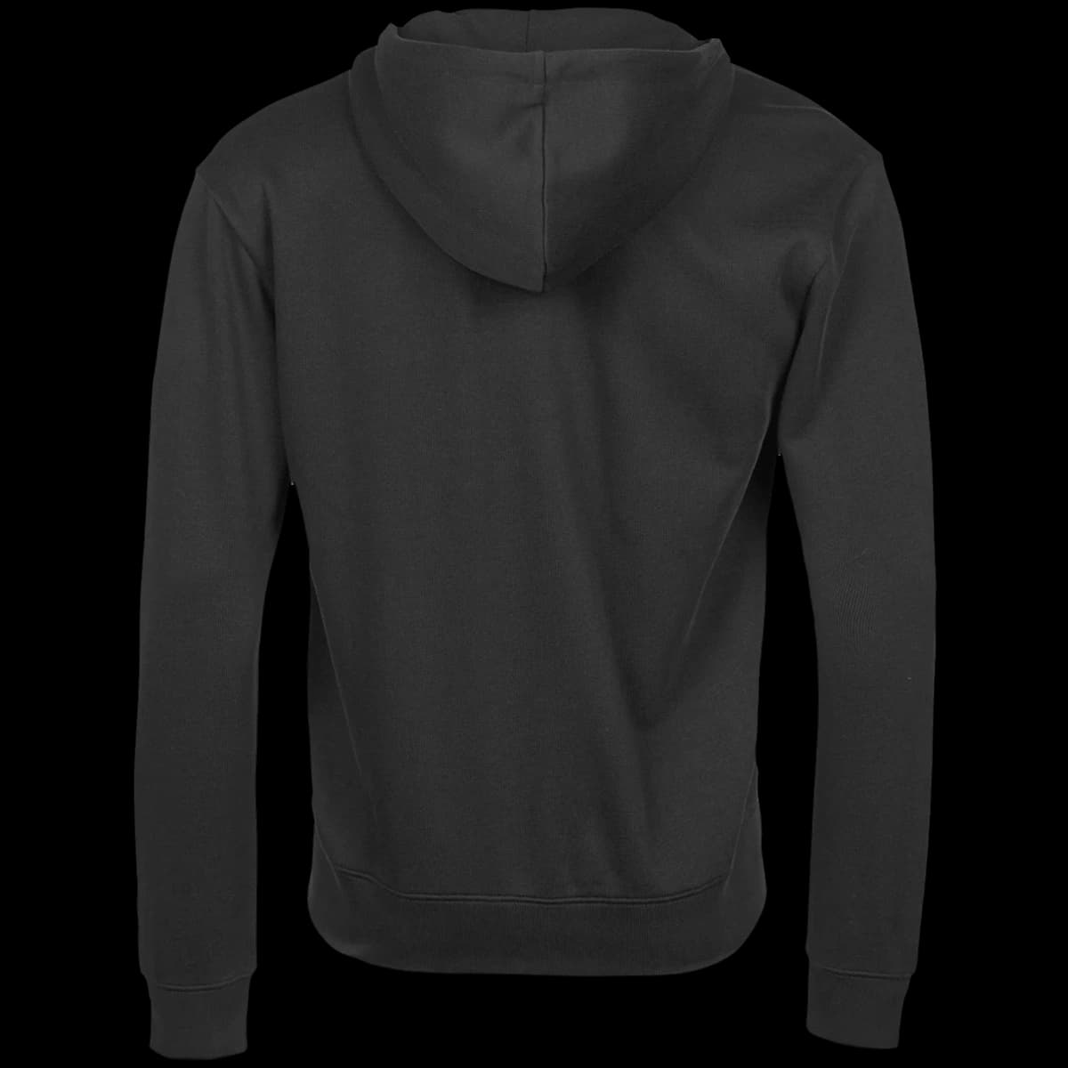Tee Jays Ribbed Interlock Full Zip Hooded Sweatshirt — back