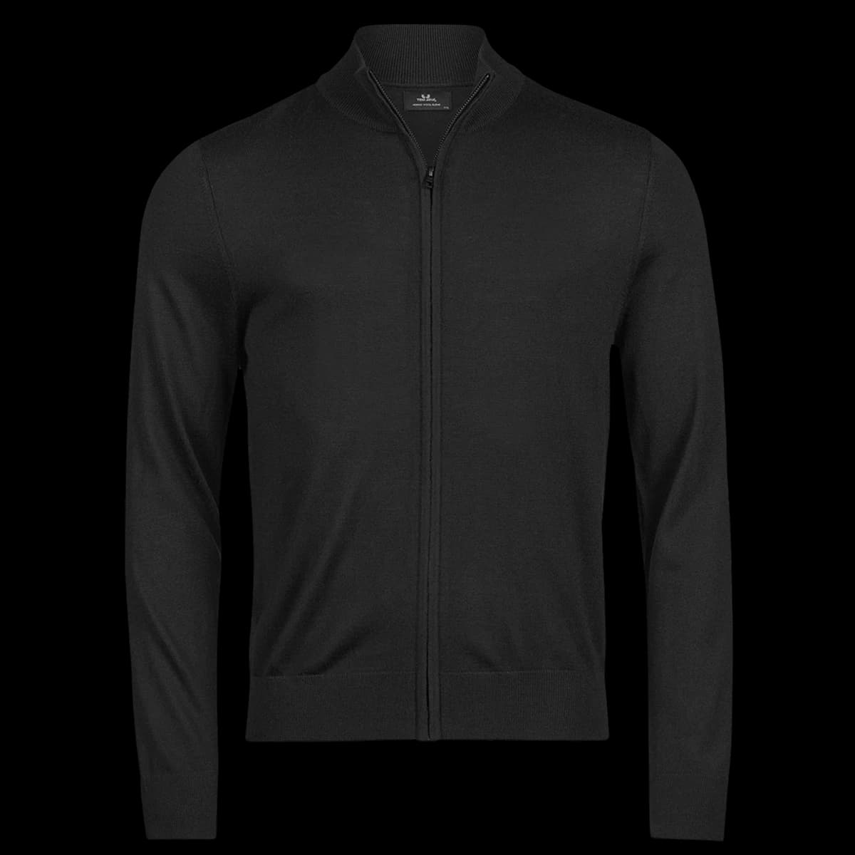 Tee Jays Knitted Full Zip Sweater — front