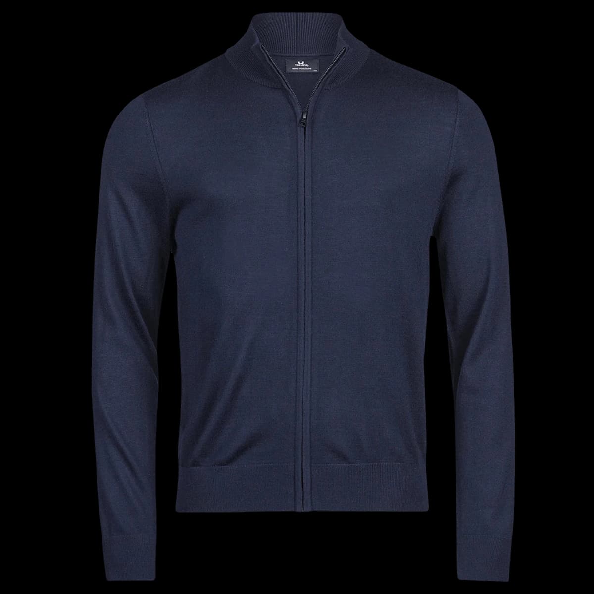 Tee Jays Knitted Full Zip Sweater — front
