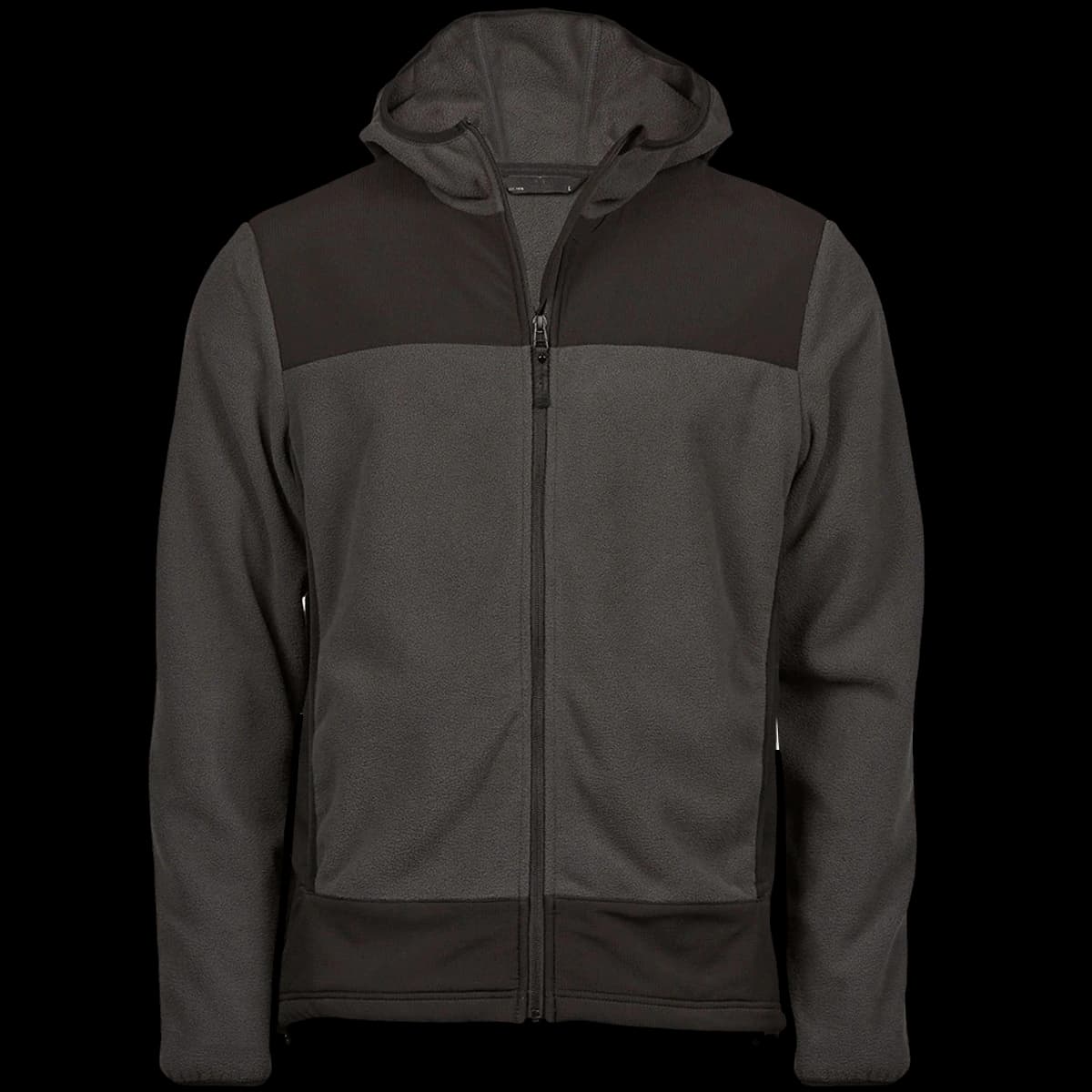 Tee Jays Mountain Hooded Fleece Jacket — front