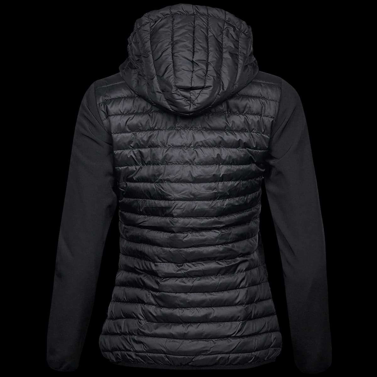 Tee Jays Ladies Crossover Hooded Jacket — back