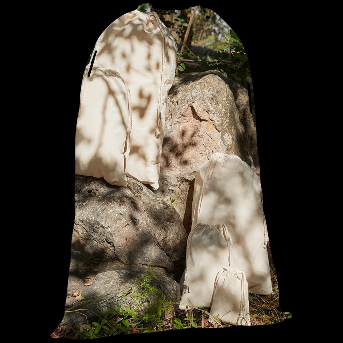 Westford Mill Premium Cotton Stuff Bag — front