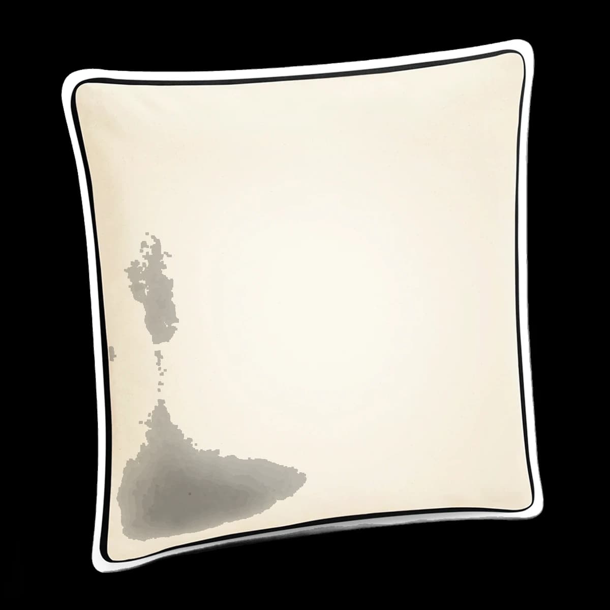 Westford Mill Fairtrade Piped Cushion Cover — front
