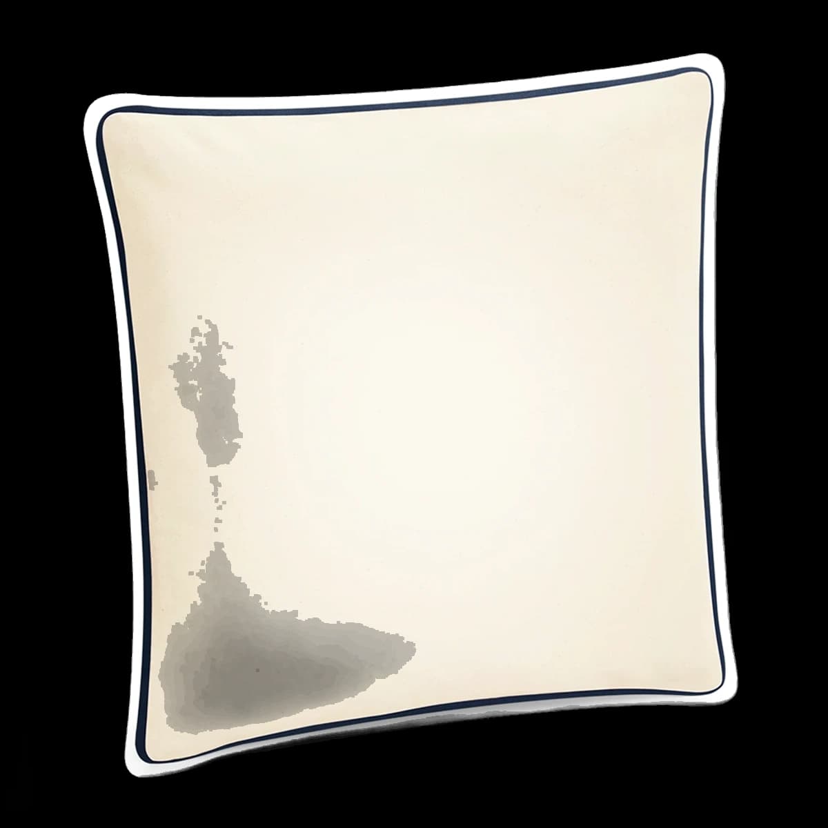 Westford Mill Fairtrade Piped Cushion Cover — front