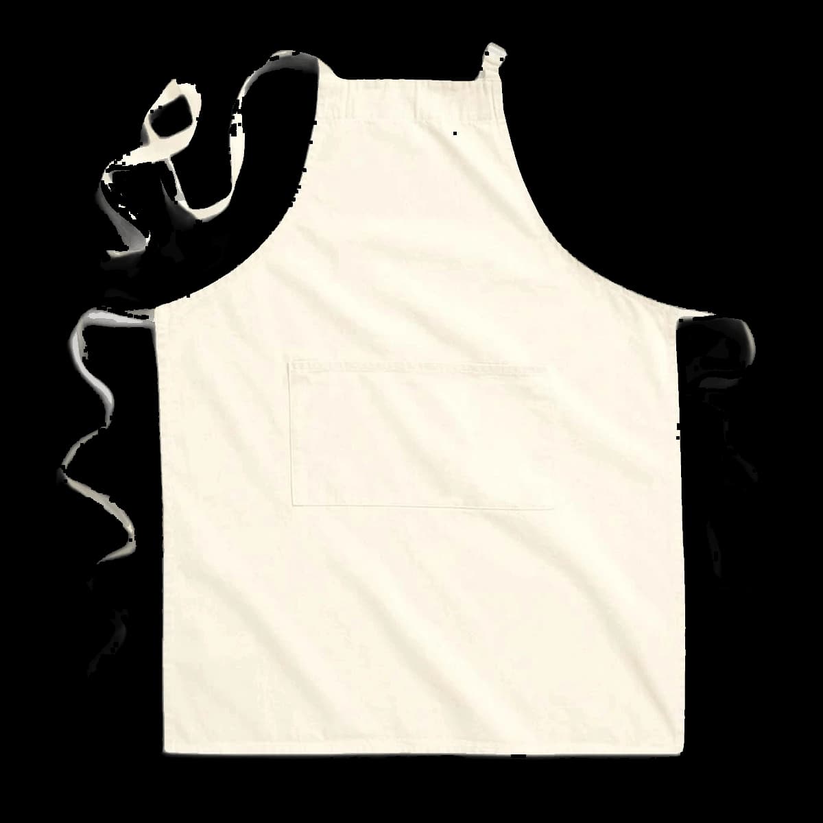 Westford Mill Fairtrade Adult Craft Apron — front