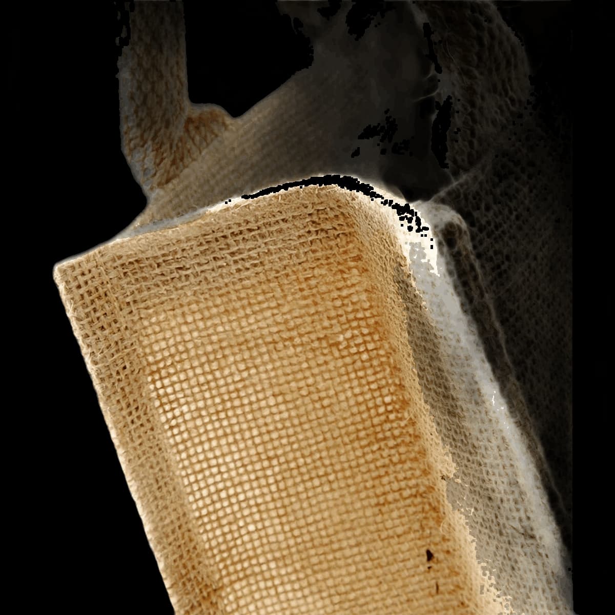 Westford Mill Jute Petite Gift Bag — detail