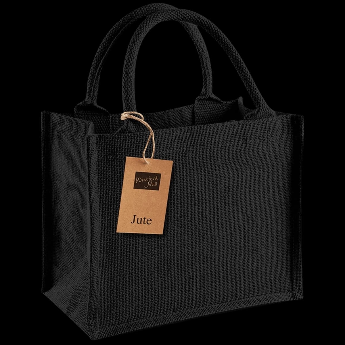 Westford Mill Jute Mini Gift Bag — front