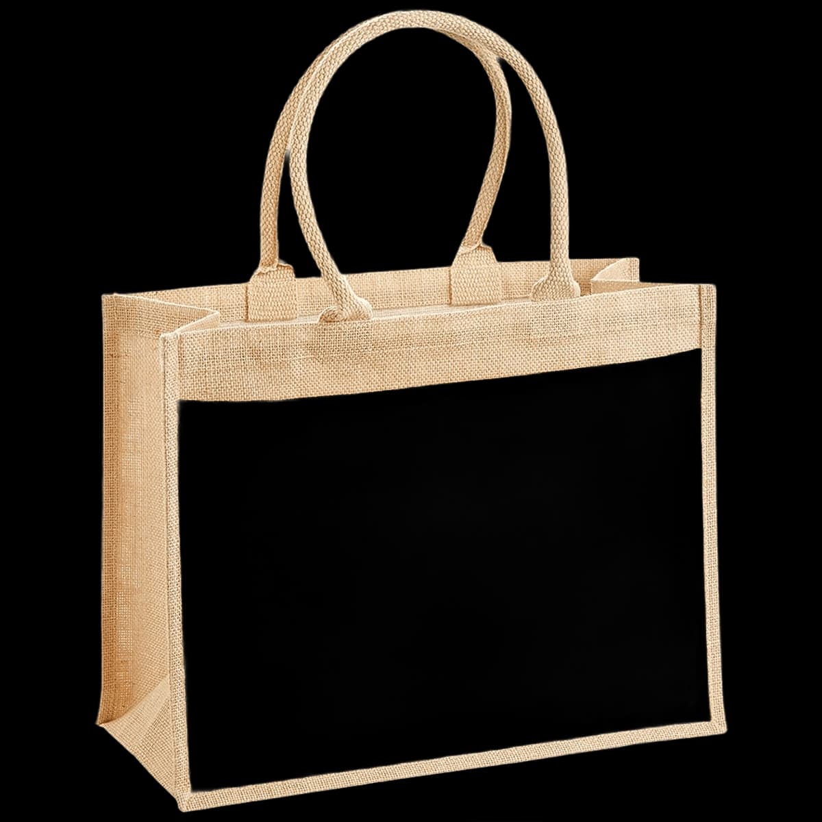 Westford Mill Pocket Jute Shopper — front