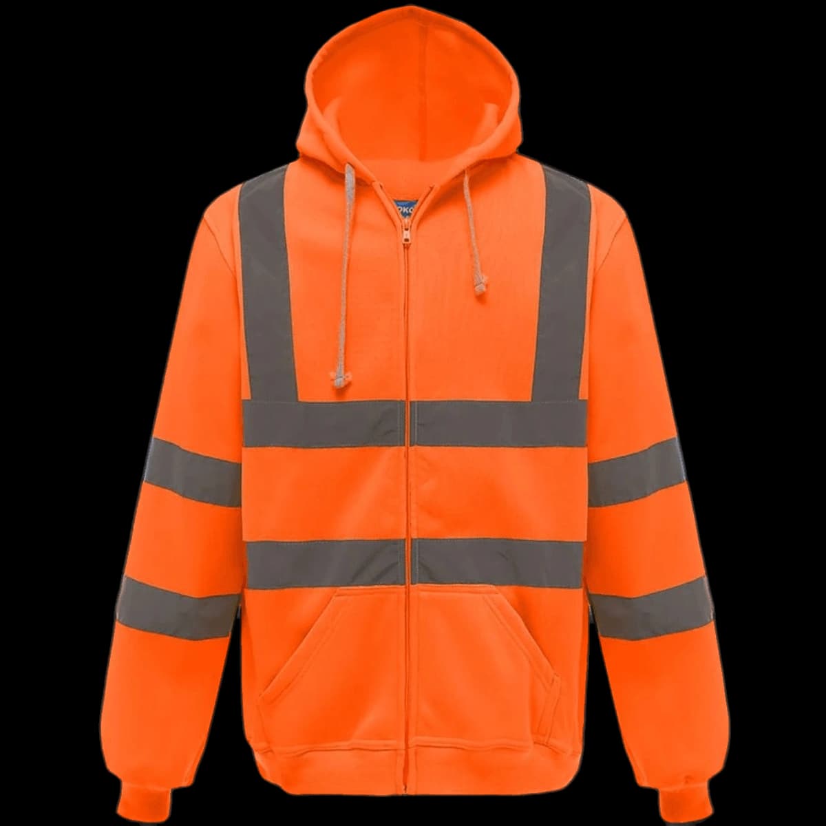 Yoko Hi-Vis Zip Hoodie — front
