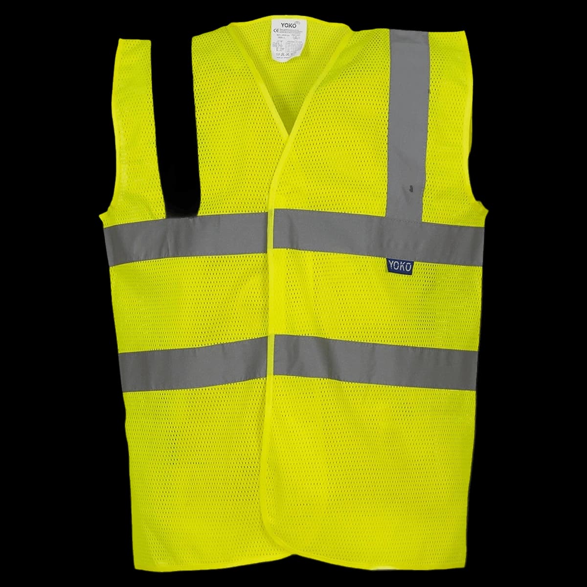 Yoko Top Cool Open Mesh Waistcoat — front
