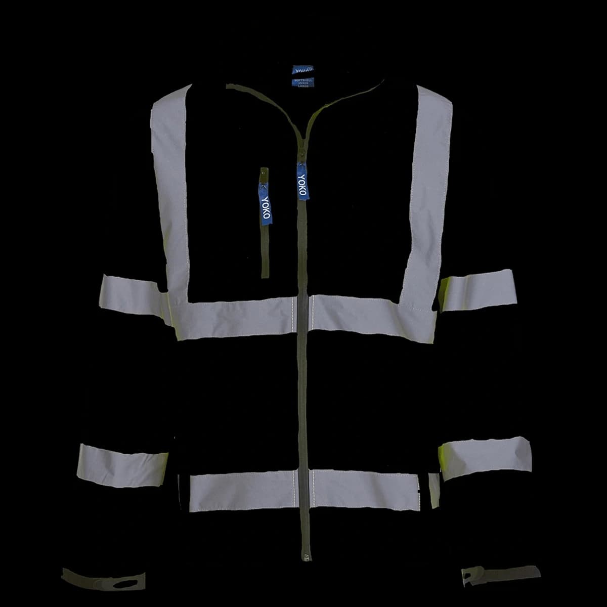 Yoko Hi-Vis Soft Shell Jacket — front
