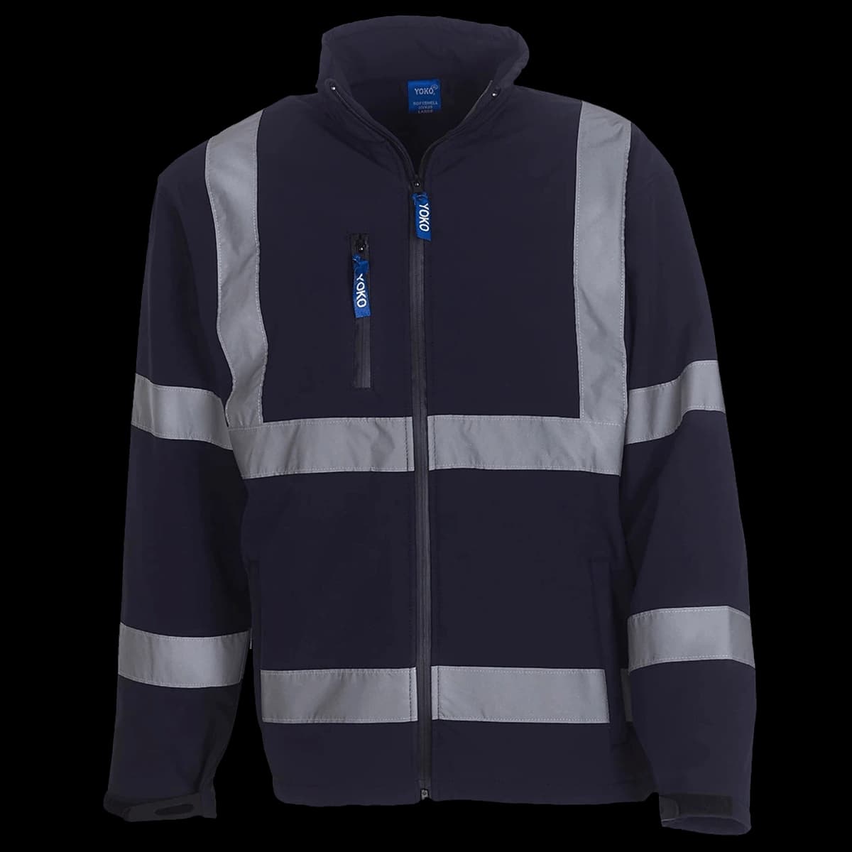Yoko Hi-Vis Soft Shell Jacket — front