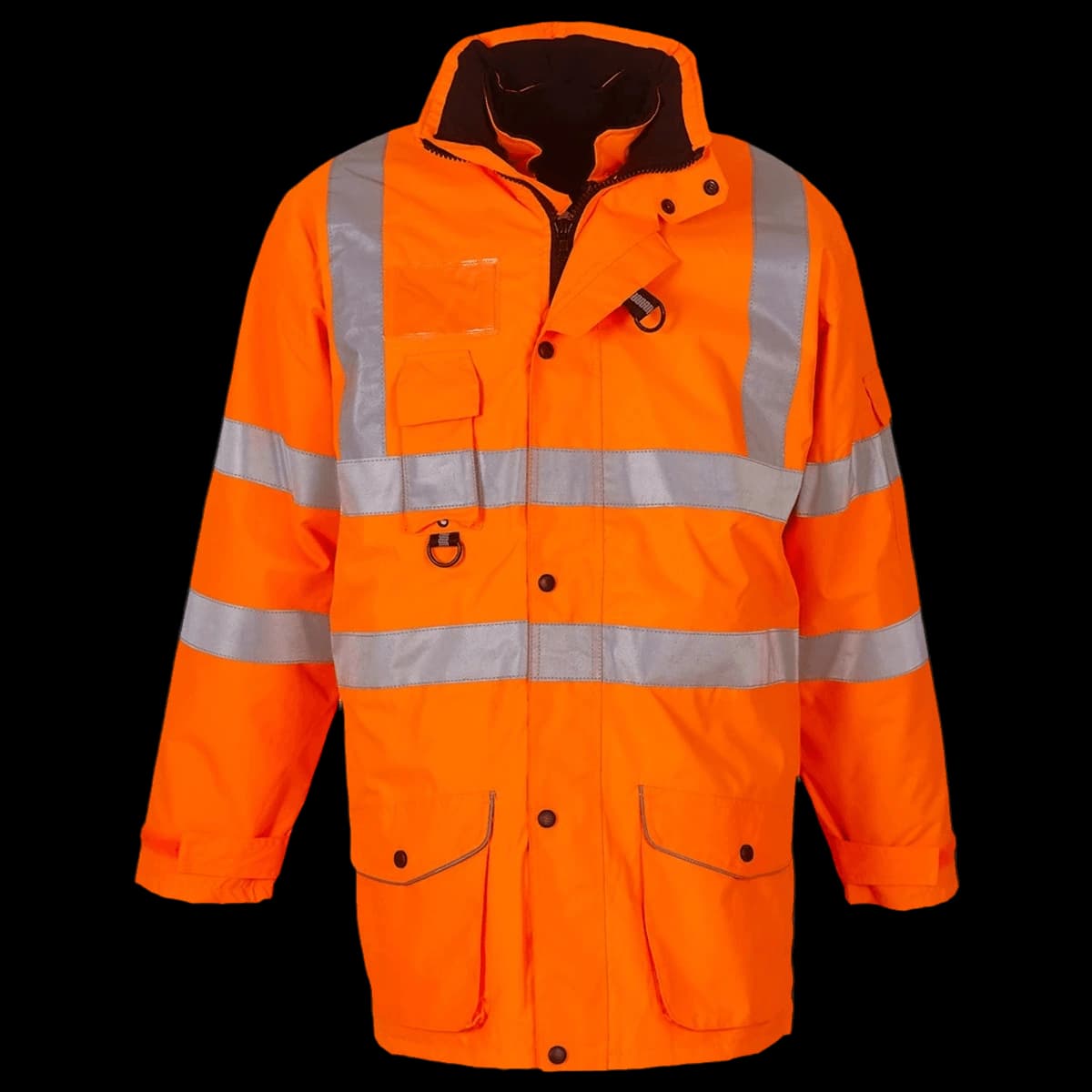 Yoko Hi-Vis Multi-Function 7-in-1 Jacket — front