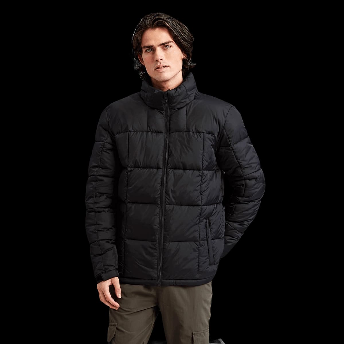 Fourteener box quilt jacket