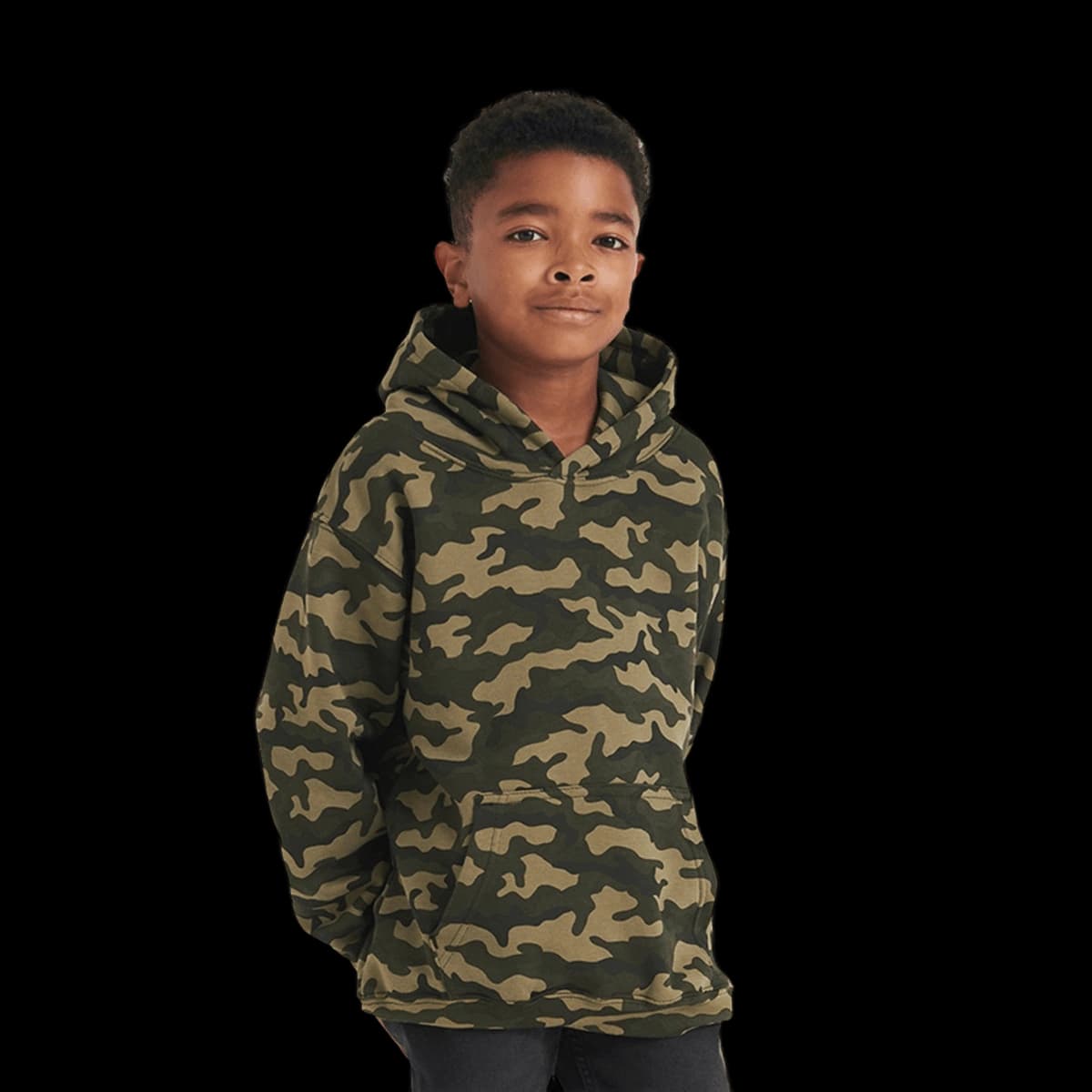 Kids camo hoodie