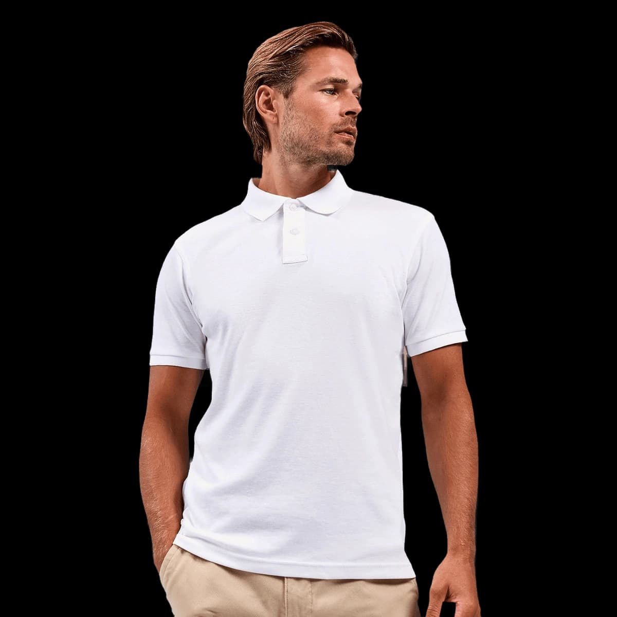 Men's super smooth knit polo