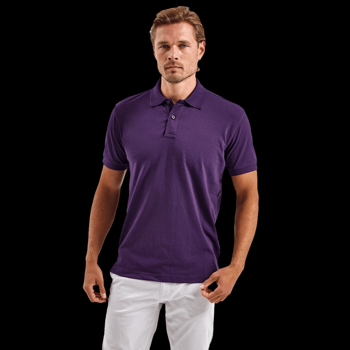 Men’s polycotton blend polo