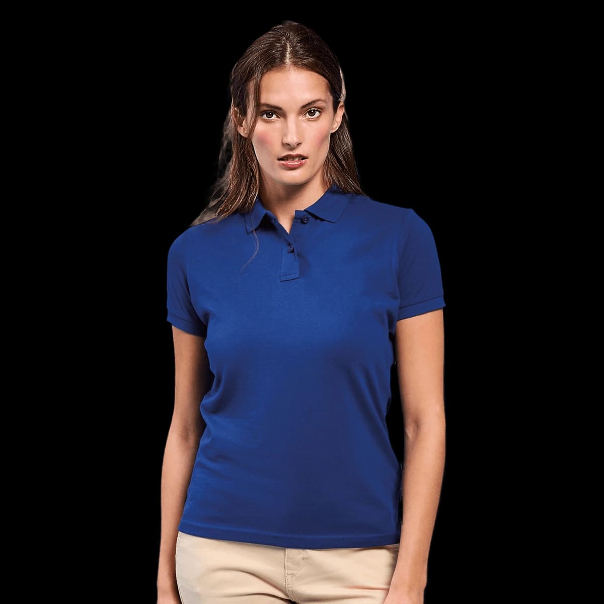 Women’s polycotton blend polo
