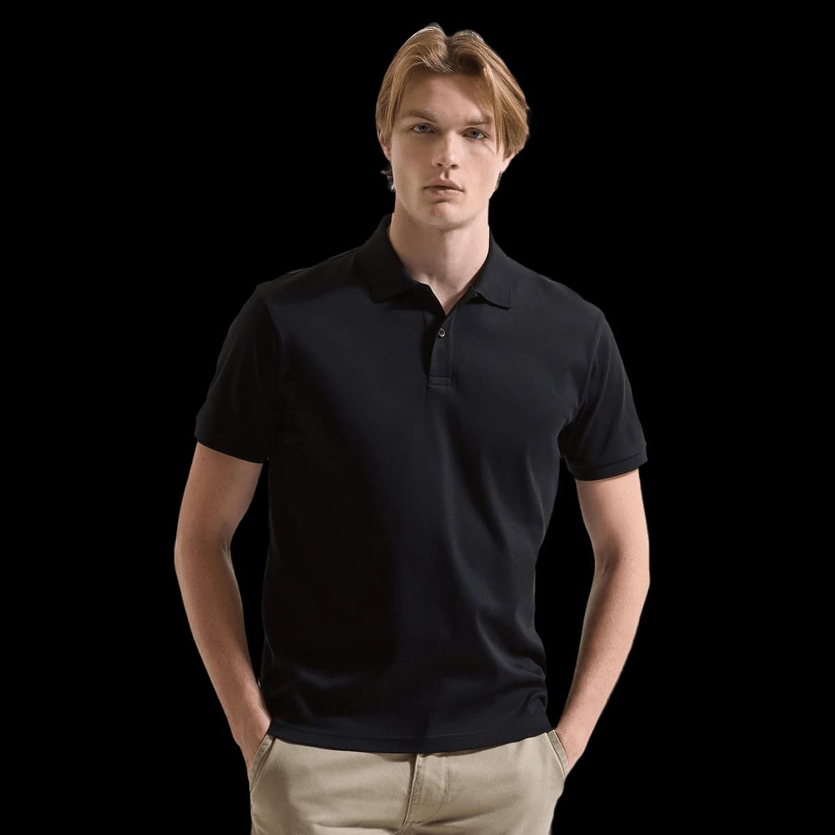 Premium mercerised polo