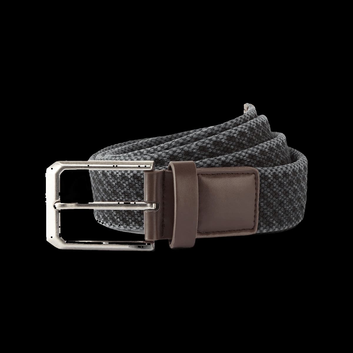 Men's vintage wash canvas belt