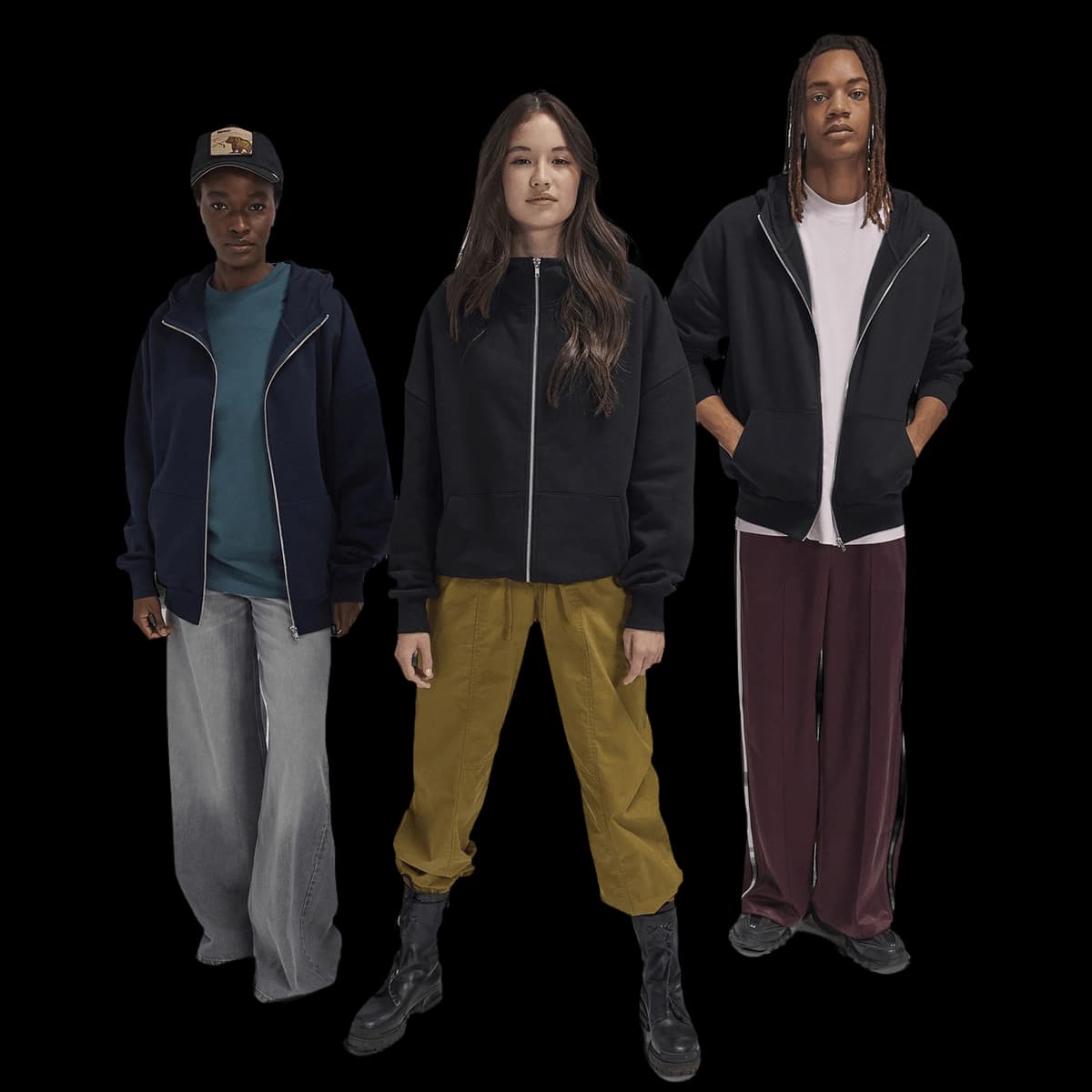 B&C Influence zip hood